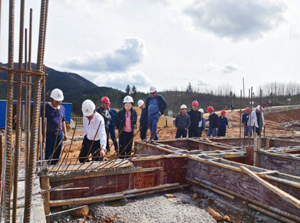 陳印輝調(diào)研檢查風(fēng)電項(xiàng)目建設(shè)并考察全州集控中心選址情況