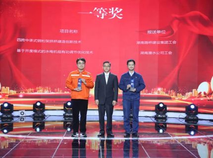 喜報！公司兩個職工創新創業項目分別榮獲湘直職工創新創業競賽一等獎和三等獎